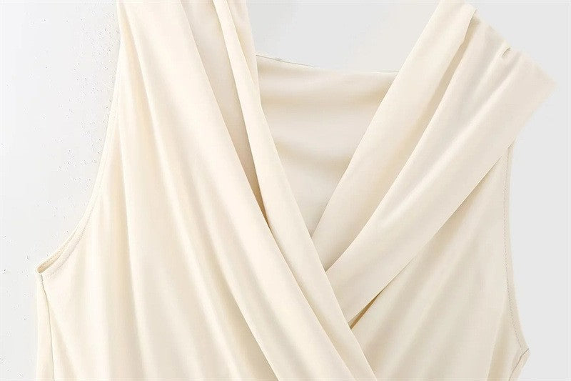 Solid Color Slimming And Tank Top