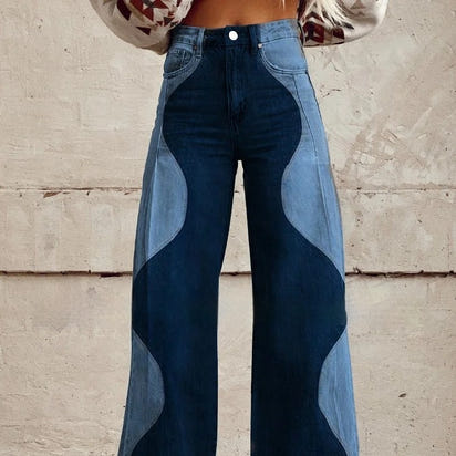 Plus Size Women's Casual Thin Imitation Jeans