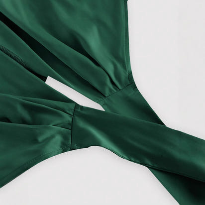 Retro Apricot Sleeveless Knot Back Cross Tank Top