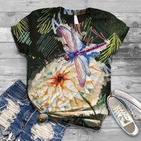 3D Digital Printing Loose Sports And Leisure Short Sleeve T-shirt