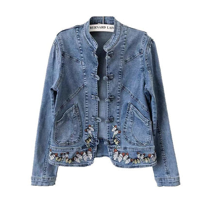 Women's Short Spring And Autumn Slim-fit Long Sleeve