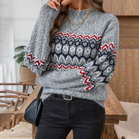 Casual Long Sleeve Sweater Top Women