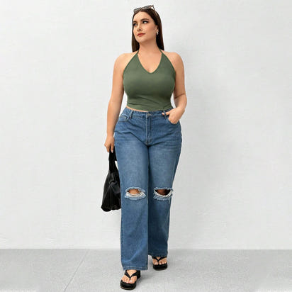 Base Layer Innerwear Halter Tank Top Vest