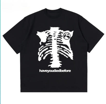 Women's Casual Printed Loose Short Sleeve