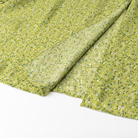 Bubble Sleeve Printed Long Sleeve Dress