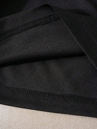 Hong Kong Style Sunset Pattern Printed Short-sleeved T-shirt