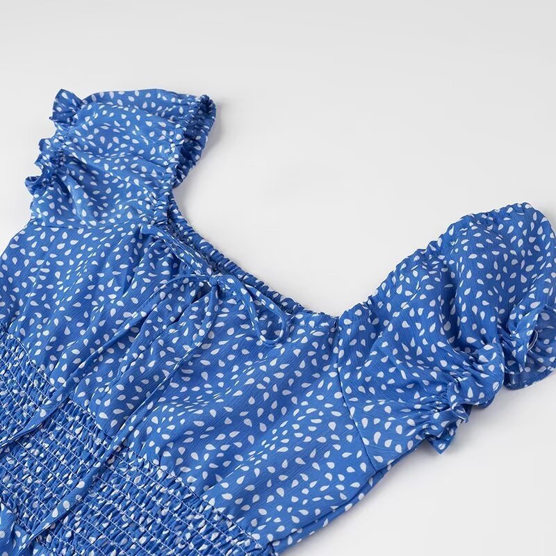 Women's Elegant And Fashionable Printed Midi Dress