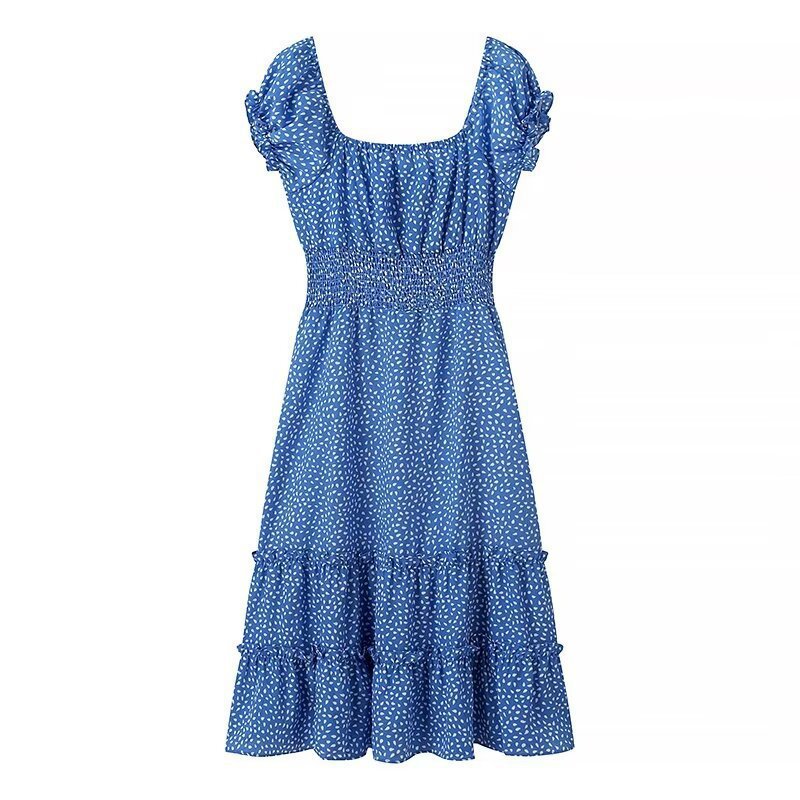 Women's Elegant And Fashionable Printed Midi Dress