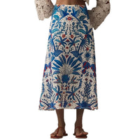 Casual Fashion All-matching Printed Skirt