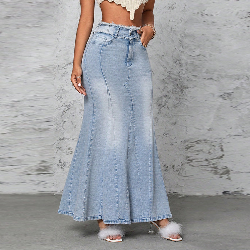 Fashion Temperament Leisure Women's Denim Dress