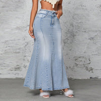 Fashion Temperament Leisure Women's Denim Dress