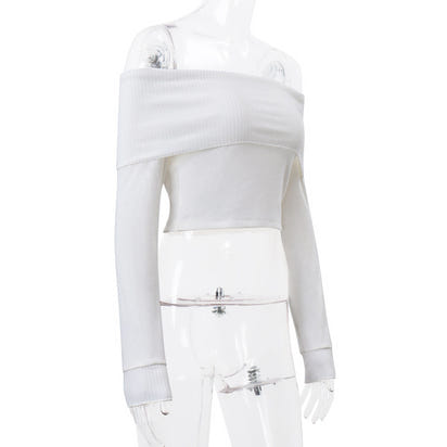 Fashion Slimming Long Sleeve Top Women