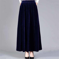 Fashion Personality Velvet Skirt Women