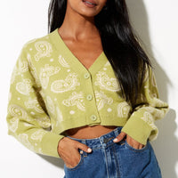 Temperament Commute Long Sleeve Knitted Long Sleeve Cardigan