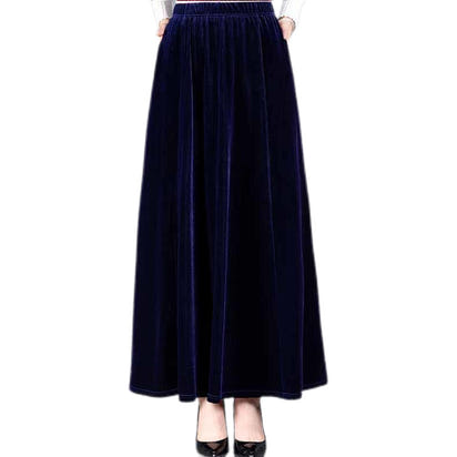 Fashion Personality Velvet Skirt Women