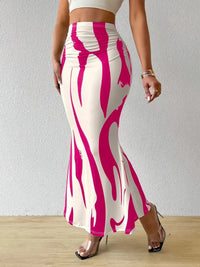 European And American Zebra Pattern Slimming Dress