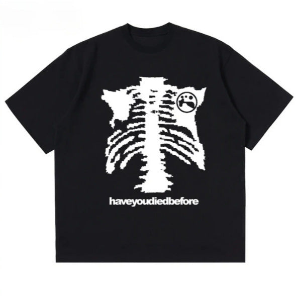 Women's Casual Printed Loose Short Sleeve