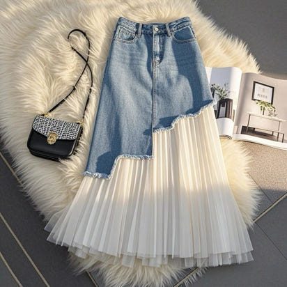 New French Entry Lux Temperament Skirt Women