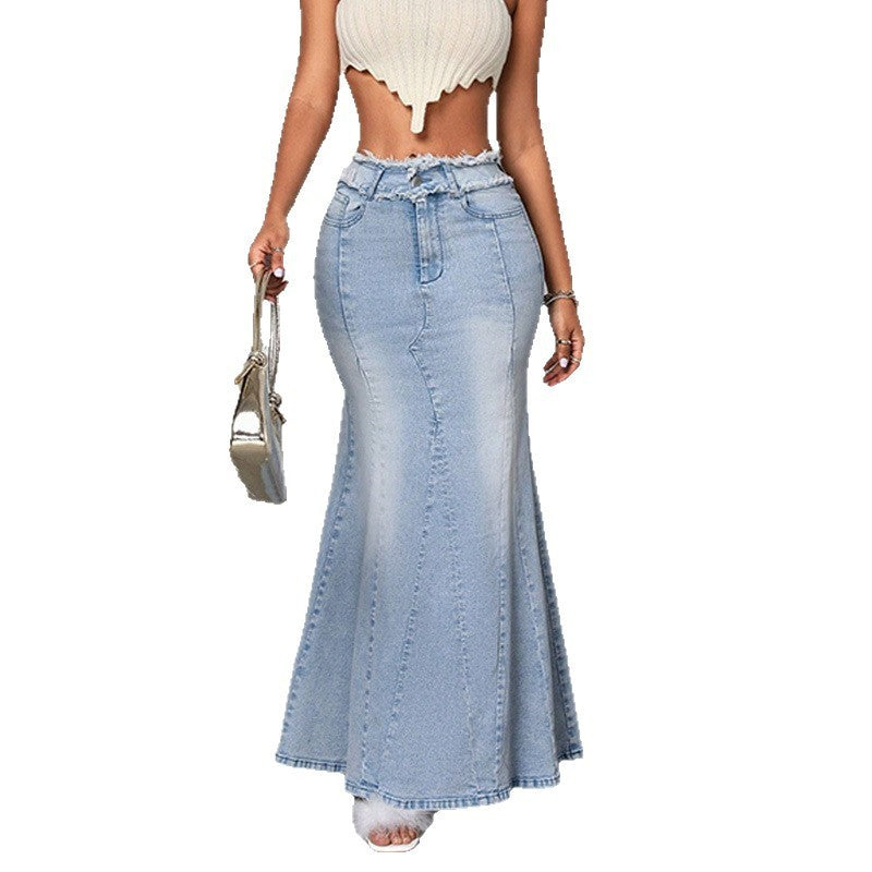 Fashion Temperament Leisure Women's Denim Dress